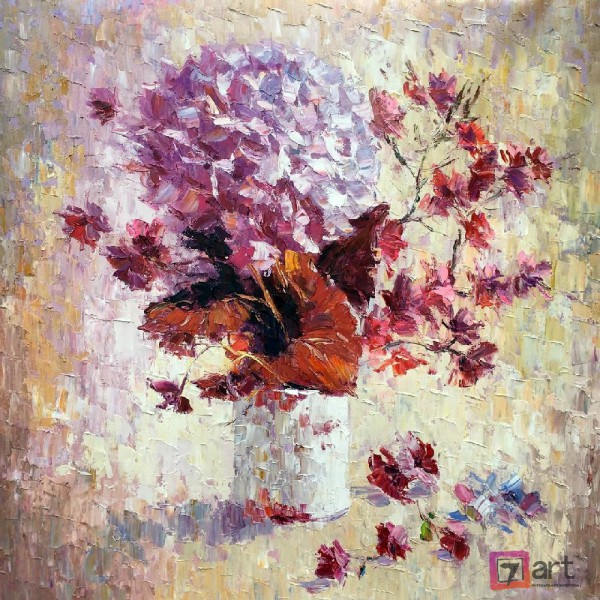 Картины цветы, цветы маслом, ART: fos_0117